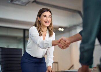 Business professional looking concerned