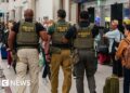 ICE deployed to US airports as security queues stretch for hours